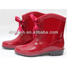 fashion women's pvc ankle sexy rain boots